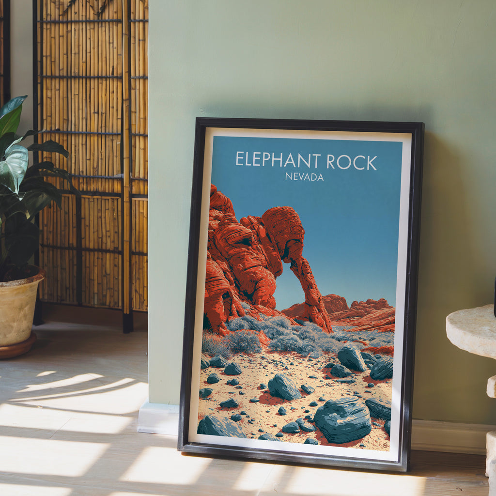 Elephant Rock Nevada