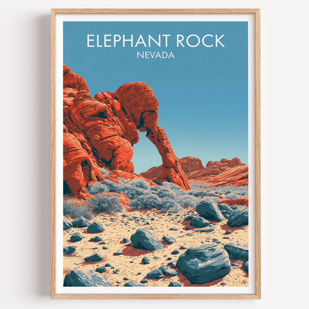 Elephant Rock Nevada