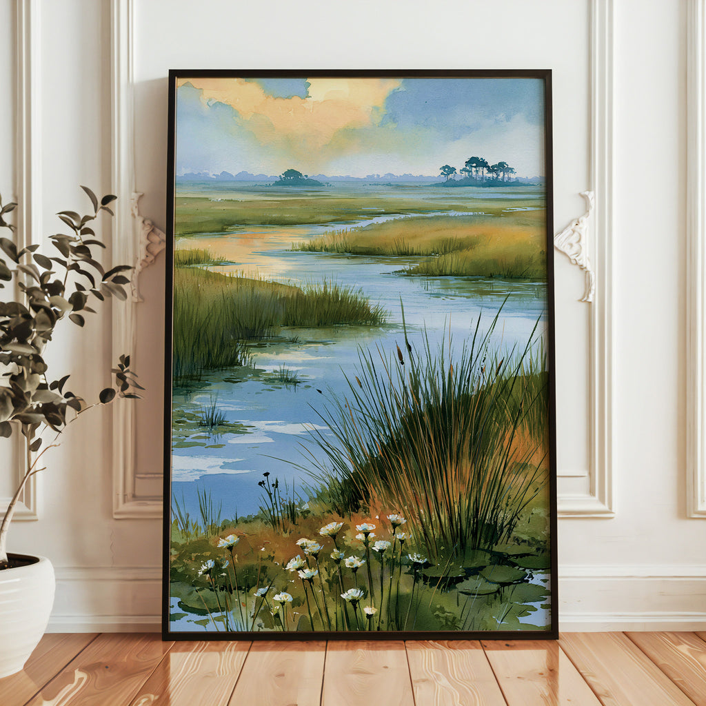 Everglades National Park Watercolor Art