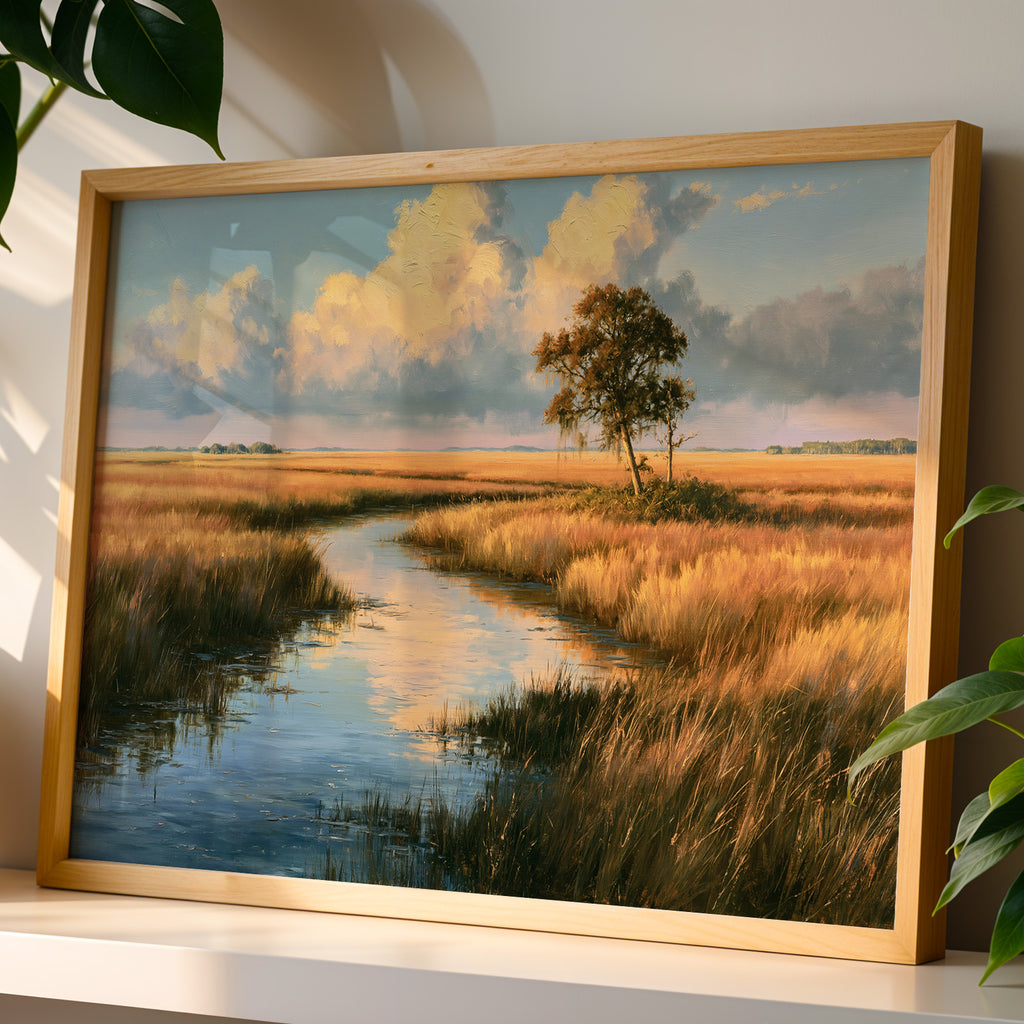 Everglades National Park Classical Oil Painting