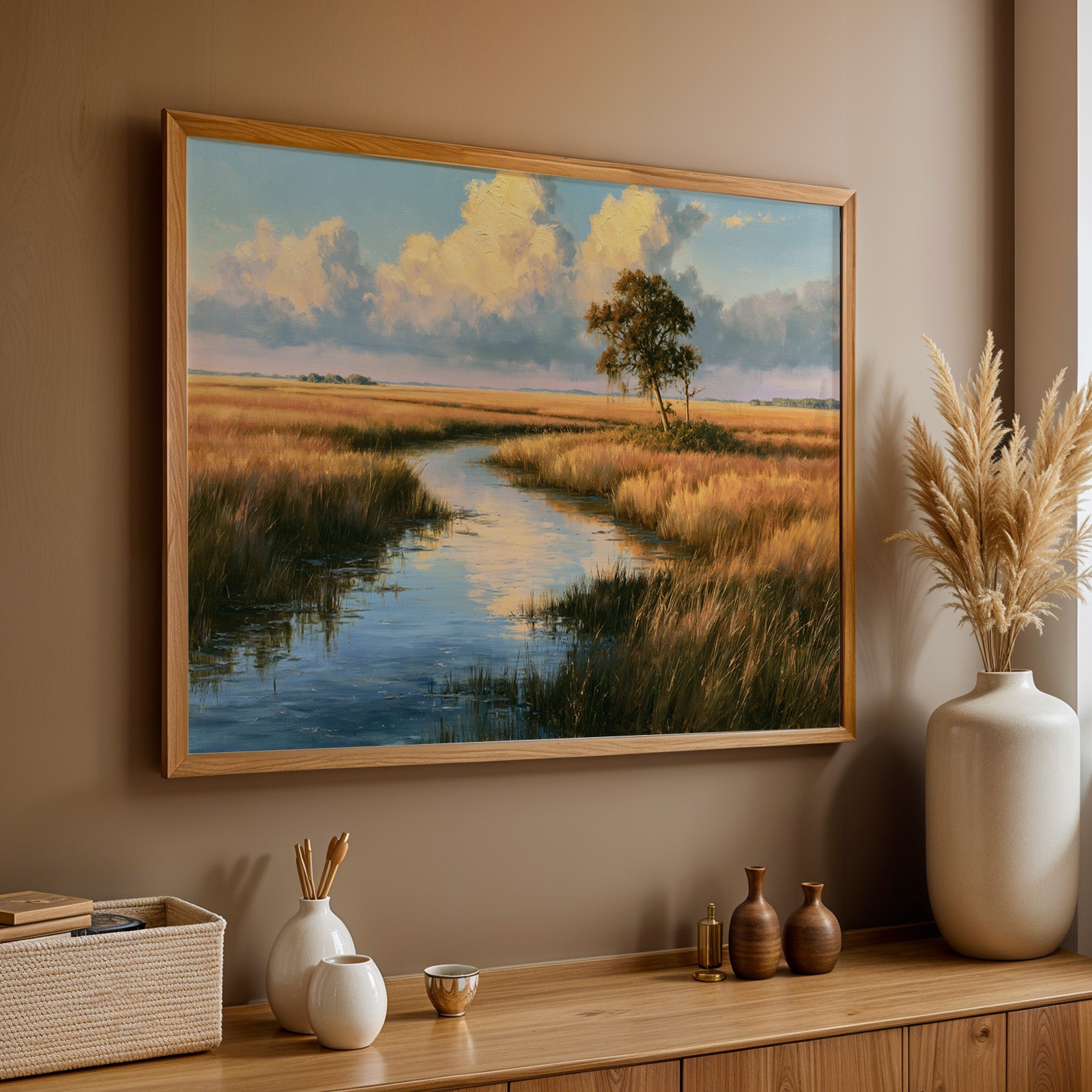 Everglades National Park Classical Oil Painting