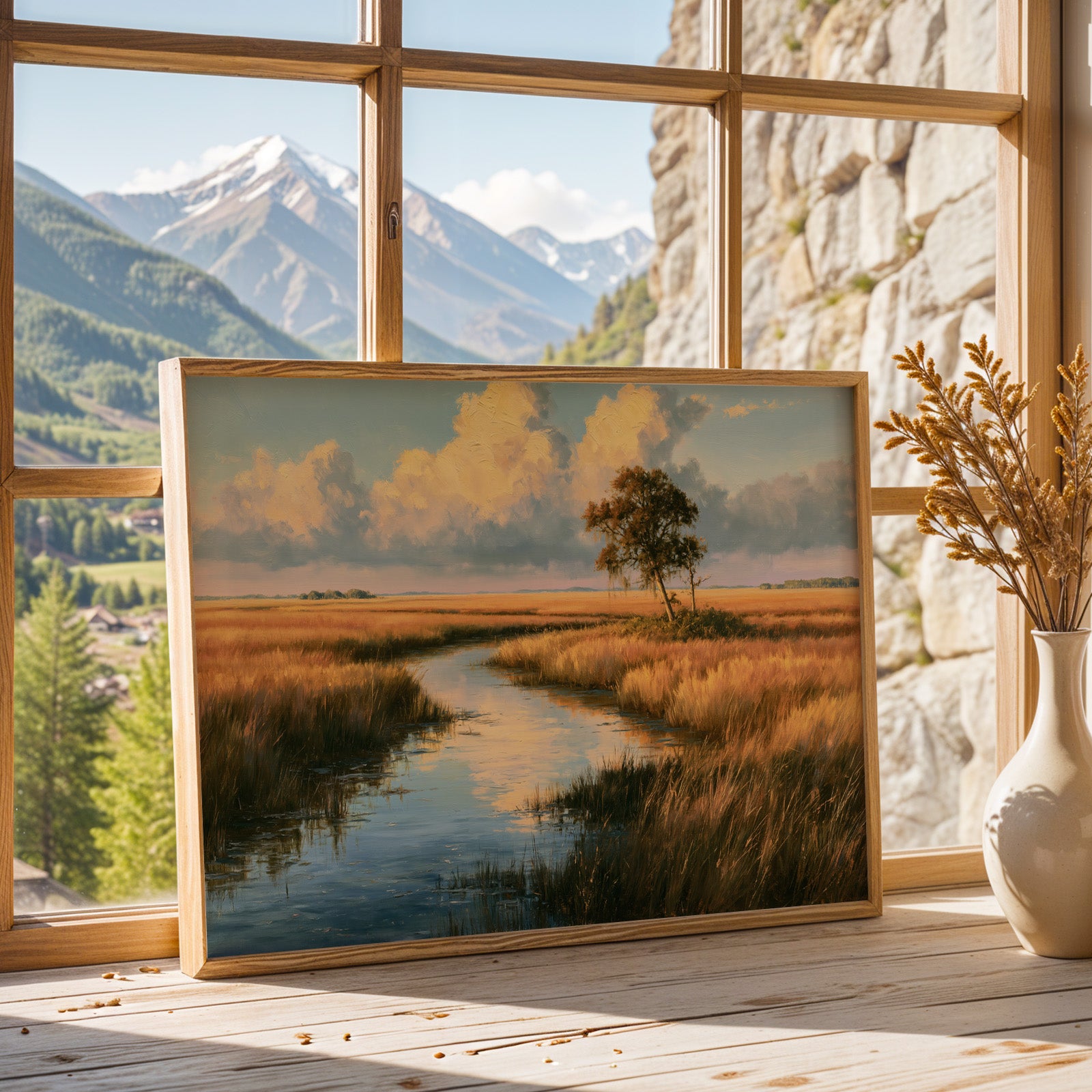 Everglades National Park Classical Oil Painting