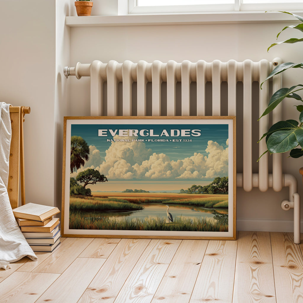 Everglades National Park Horizontal Vintage Art