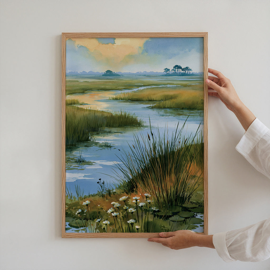 Everglades National Park Watercolor Art