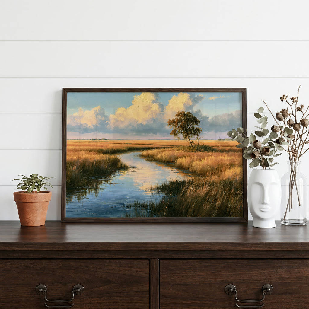 Everglades National Park Classical Oil Painting