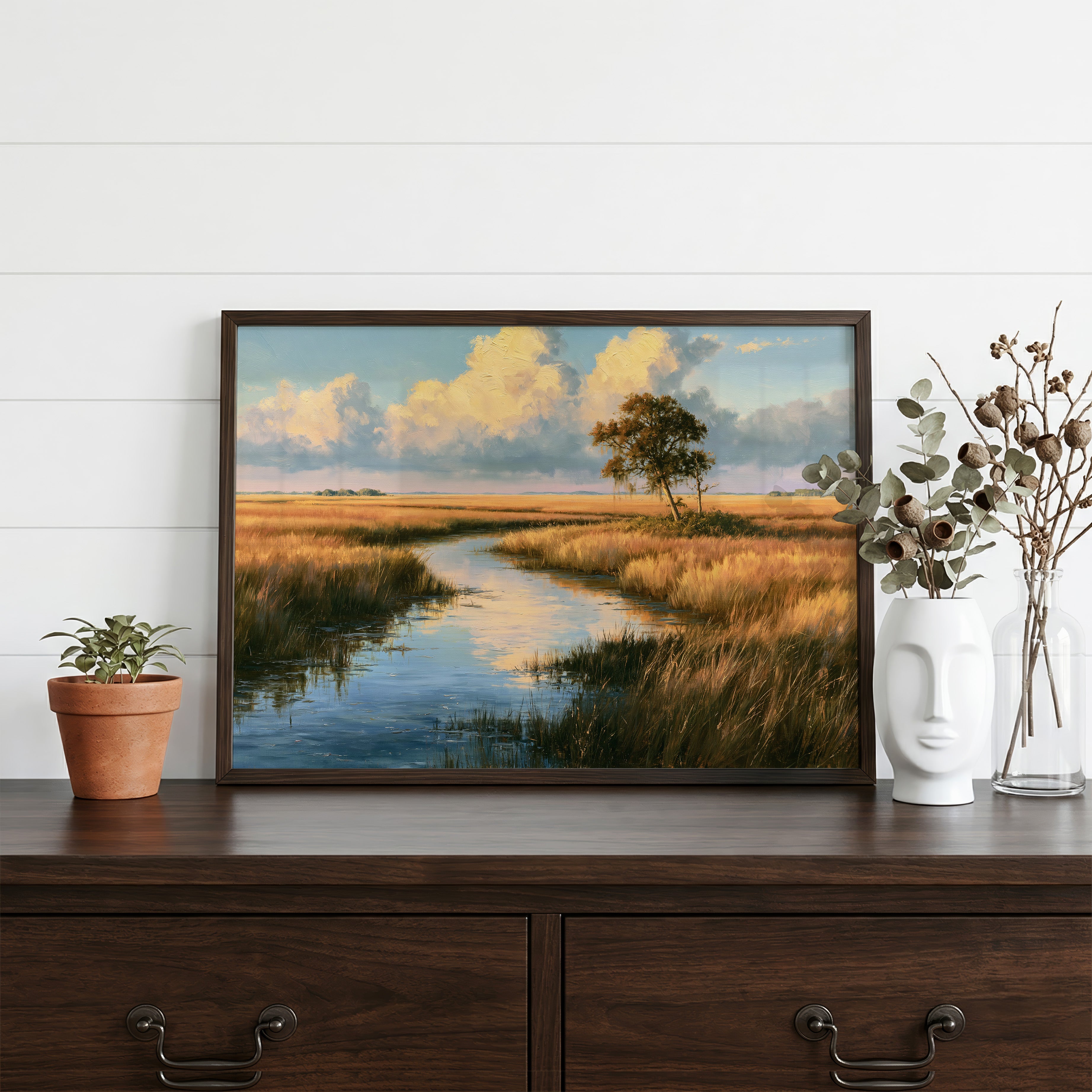 Everglades National Park Classical Oil Painting