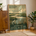 Everglades National Park Vintage WPA Art
