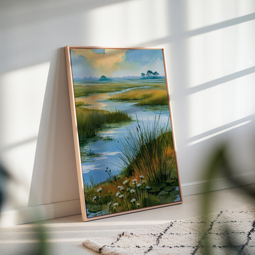 Everglades National Park Watercolor Art