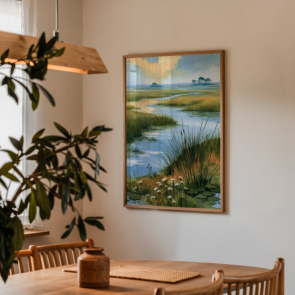 Everglades National Park Watercolor Art