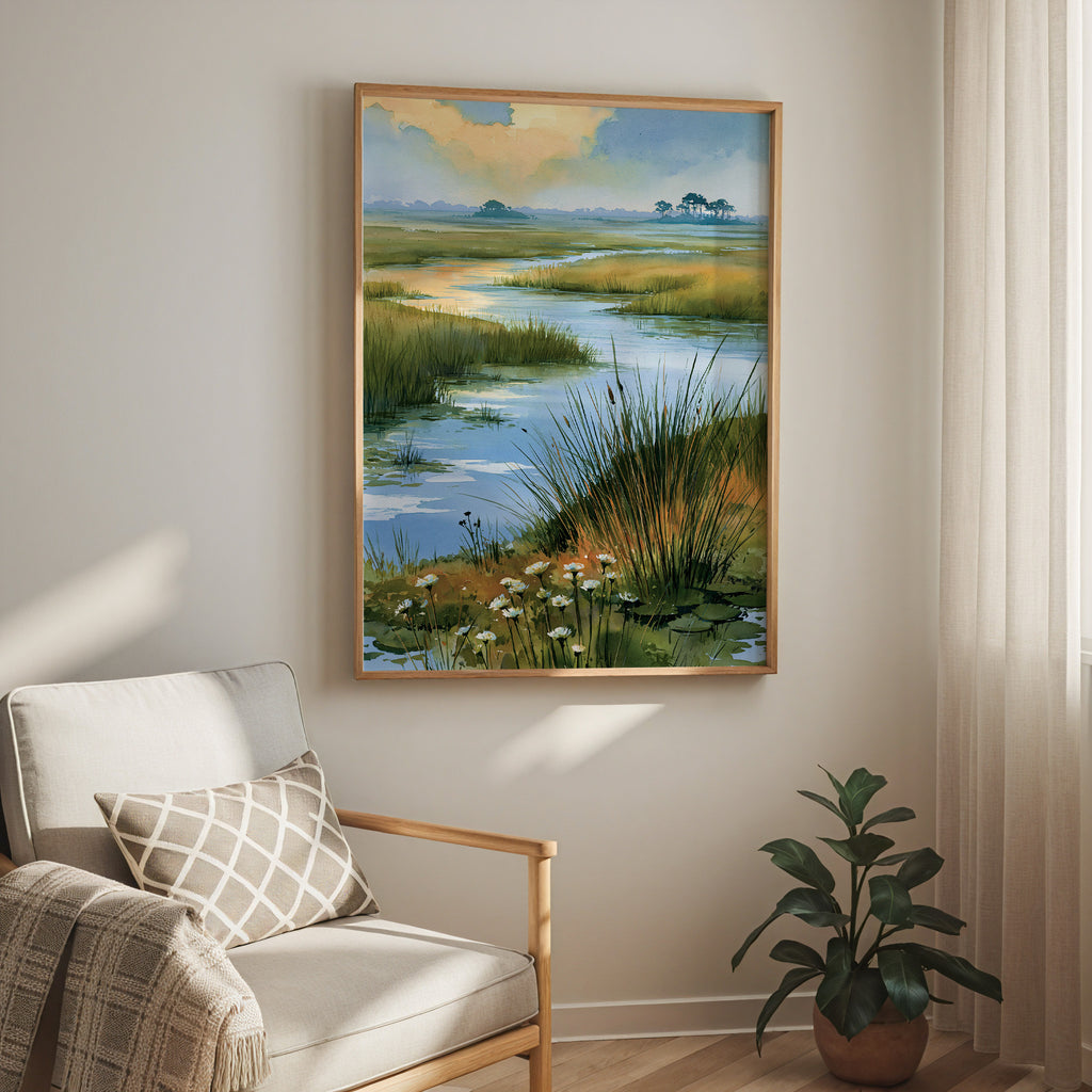 Everglades National Park Watercolor Art