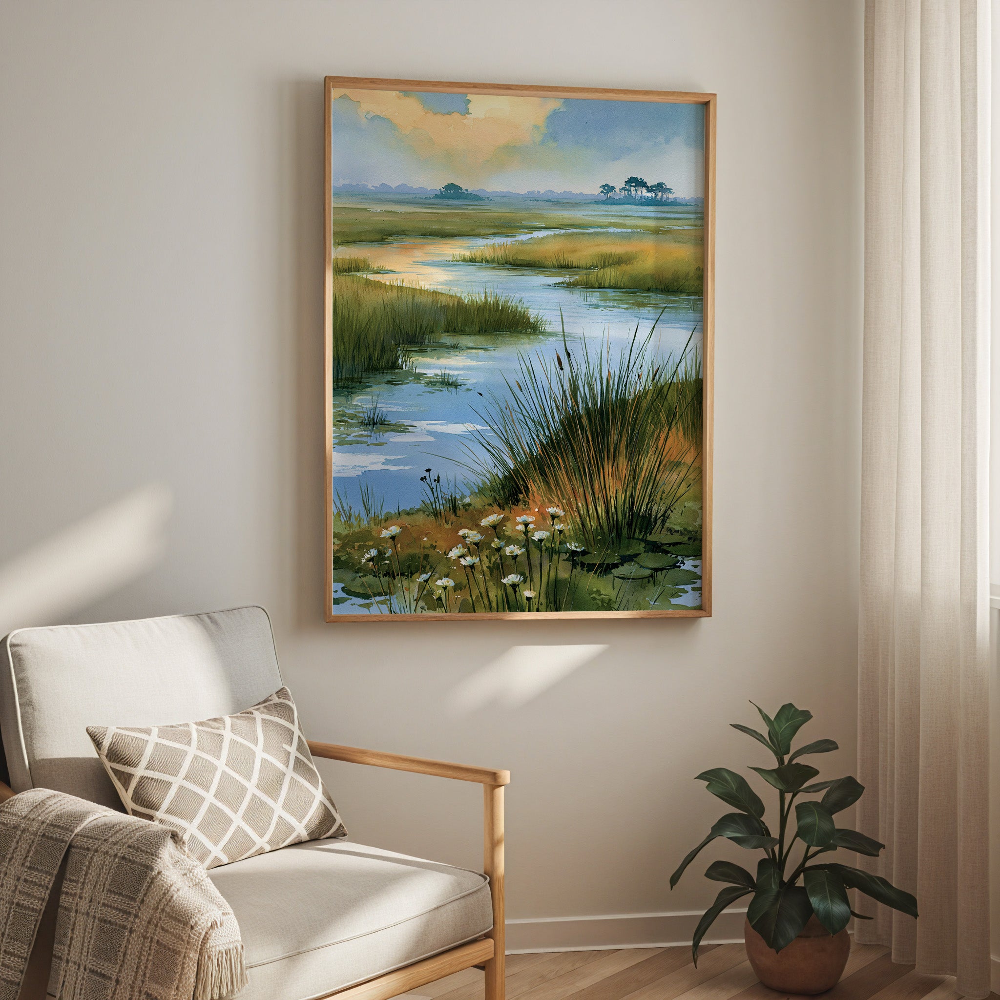 Everglades National Park Watercolor Art