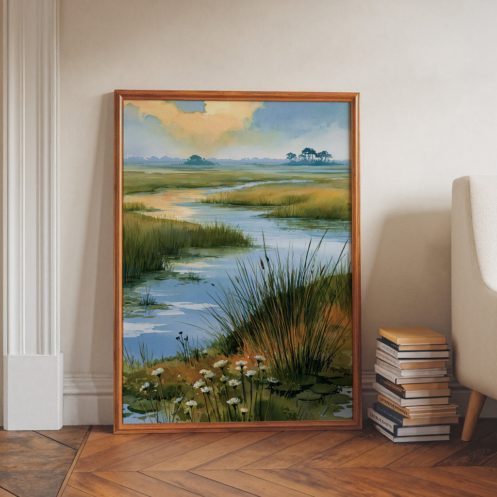 Everglades National Park Watercolor Art