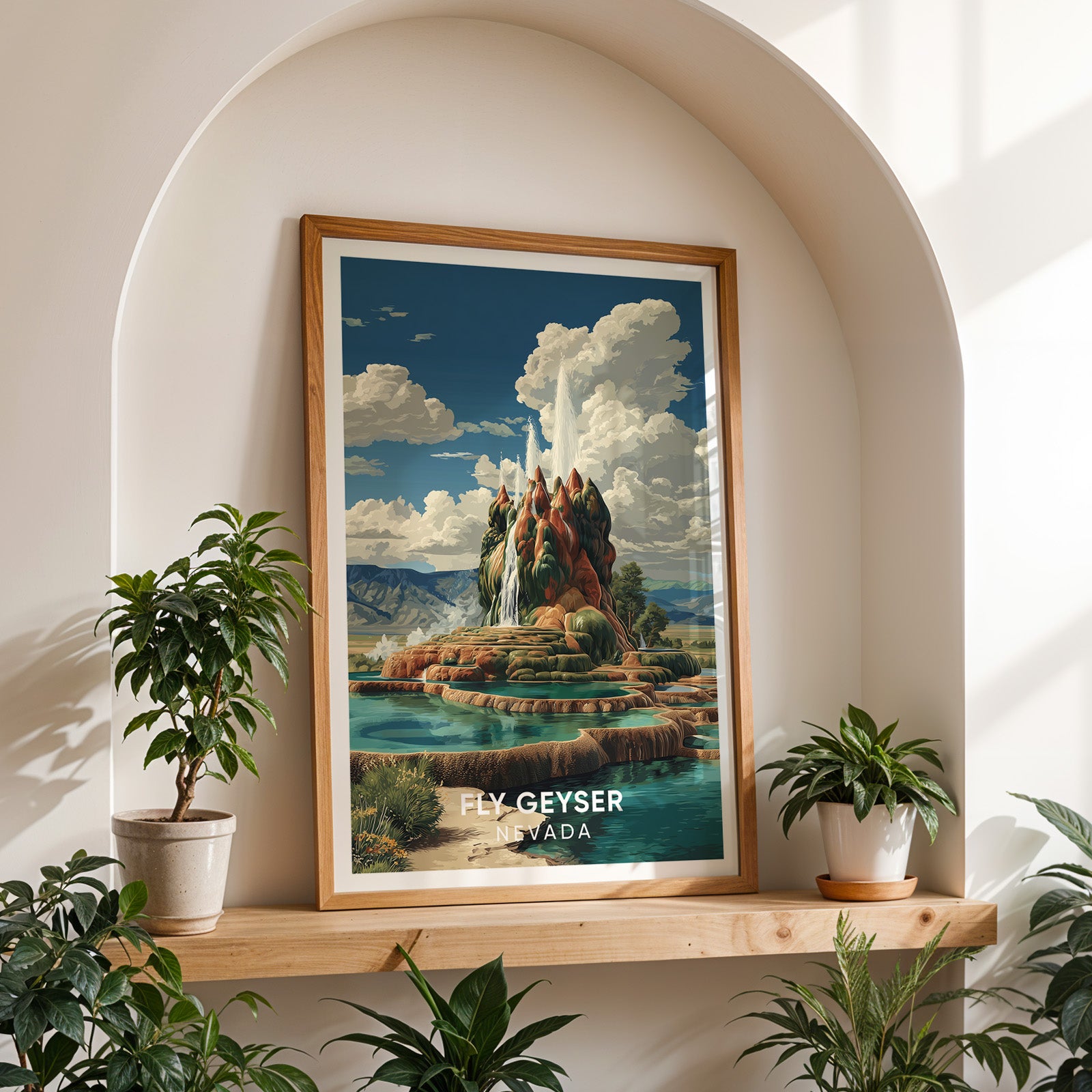 Fly Geyser Nevada