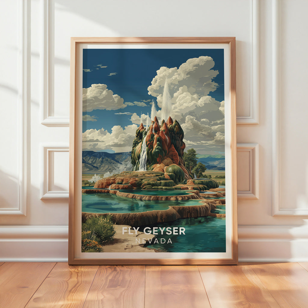 Fly Geyser Nevada