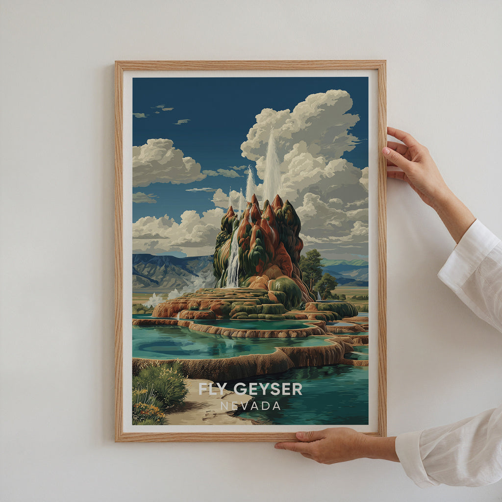Fly Geyser Nevada