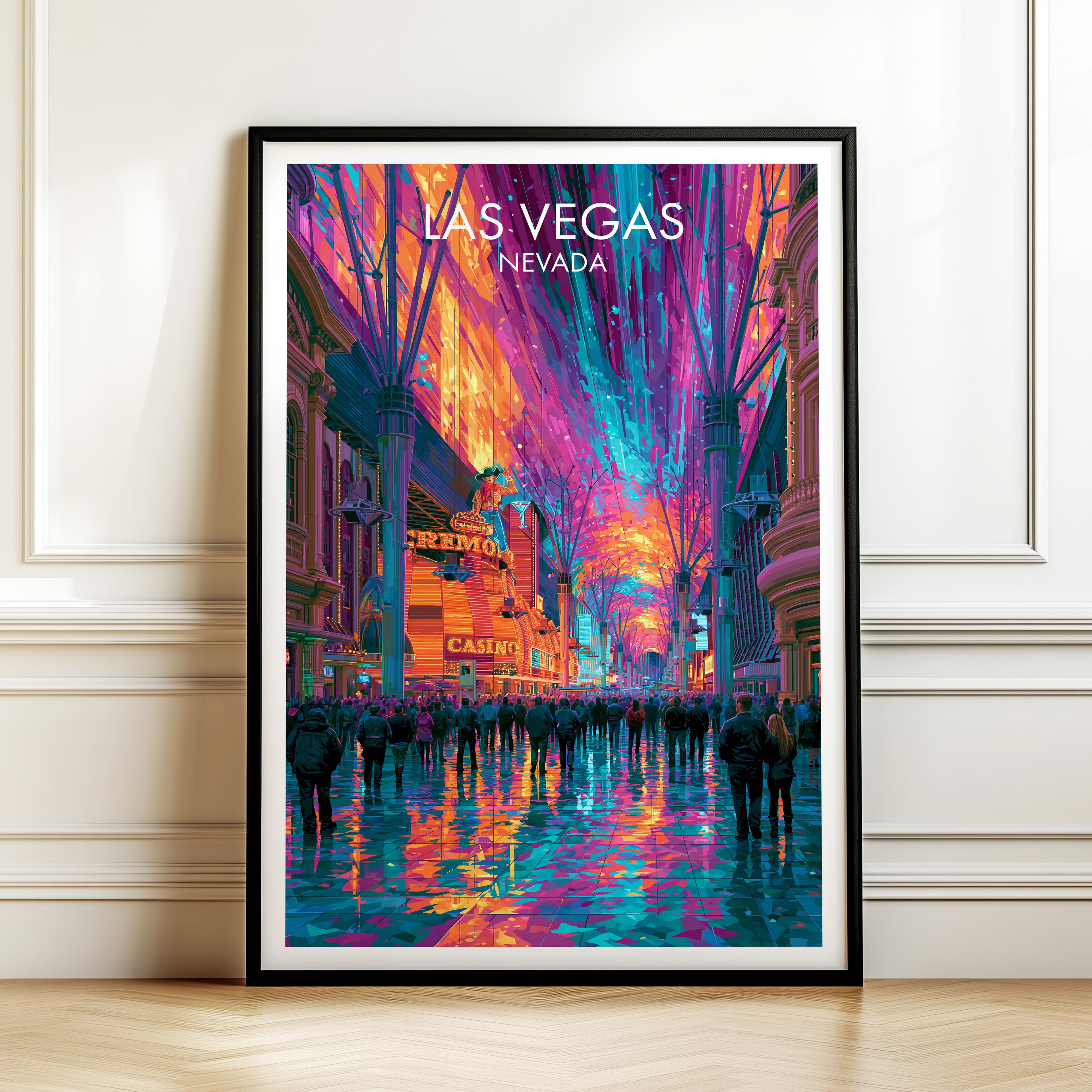 Fremont Street Neon Las Vegas Nevada