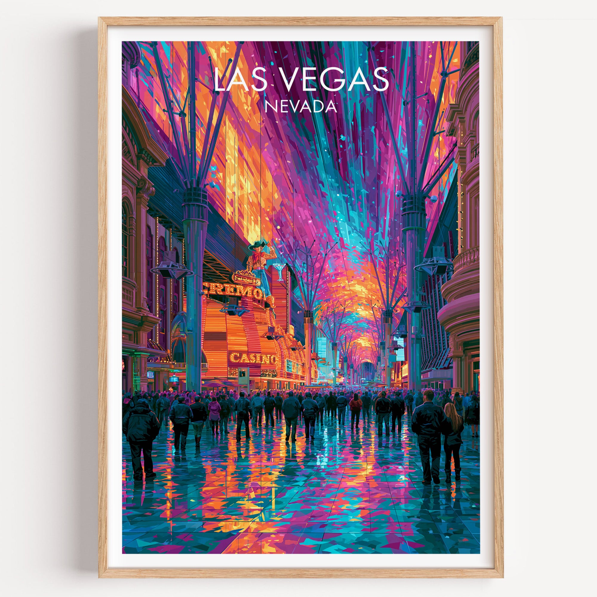 Fremont Street Neon Las Vegas Nevada
