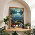 Glacier National Park Vintage WPA