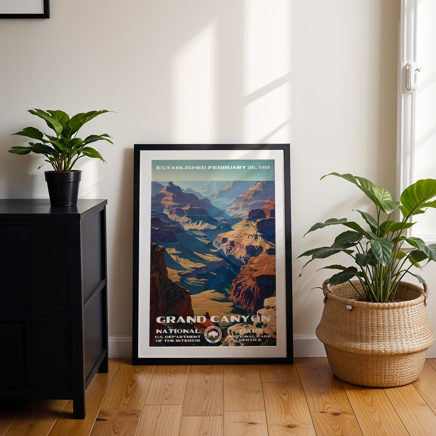 Grand Canyon National Park Vintage WPA
