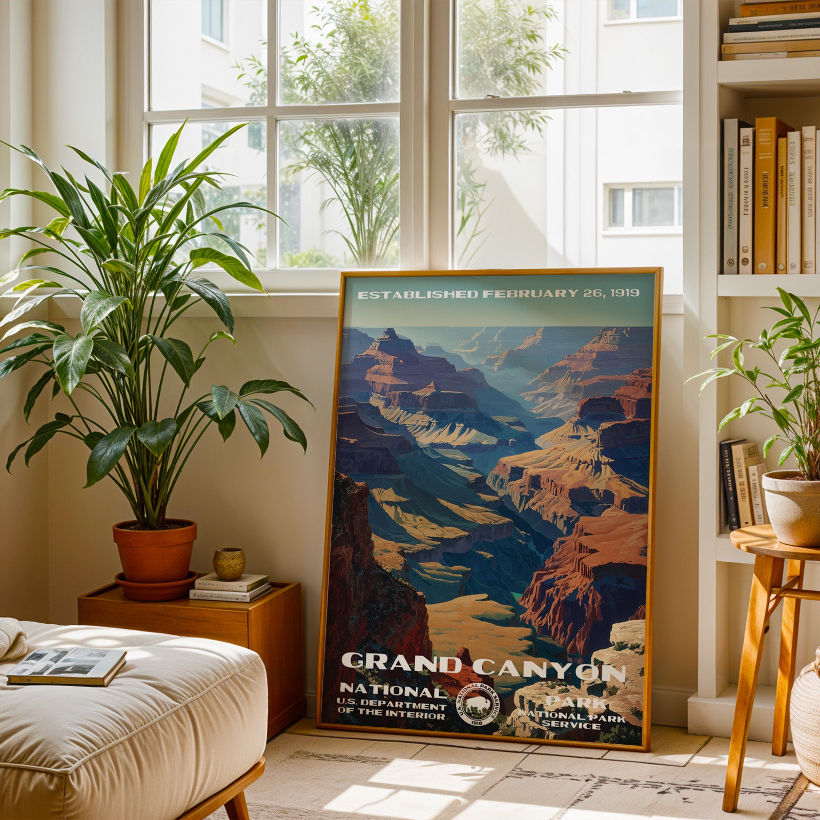Grand Canyon National Park Vintage WPA