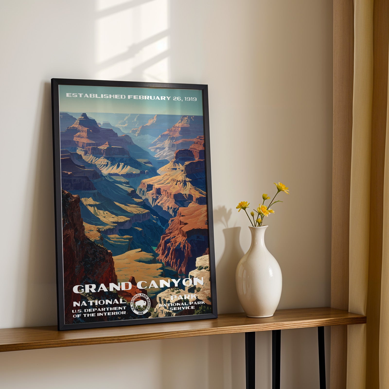 Grand Canyon National Park Vintage WPA