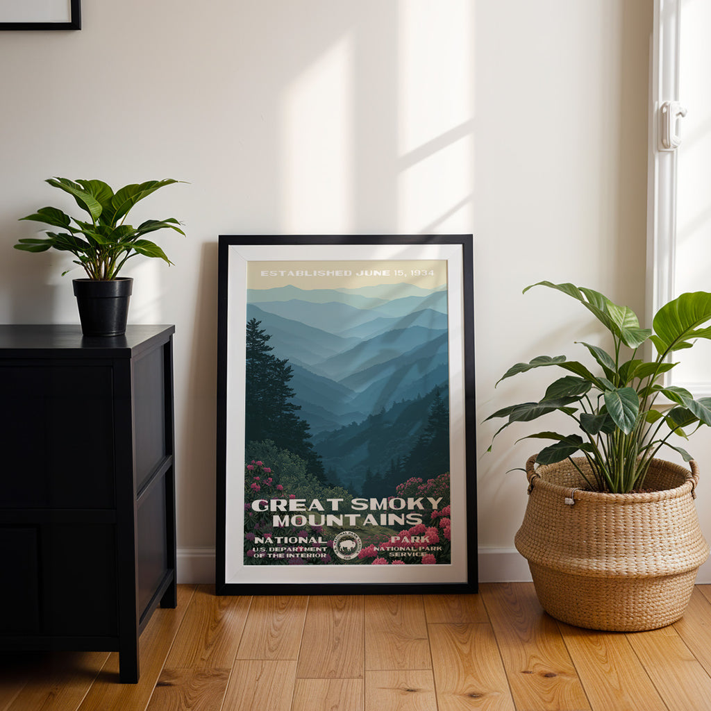 Great Smoky Mountains National Park Vintage WPA
