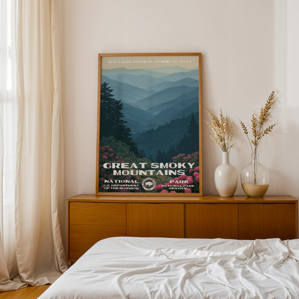 Great Smoky Mountains National Park Vintage WPA
