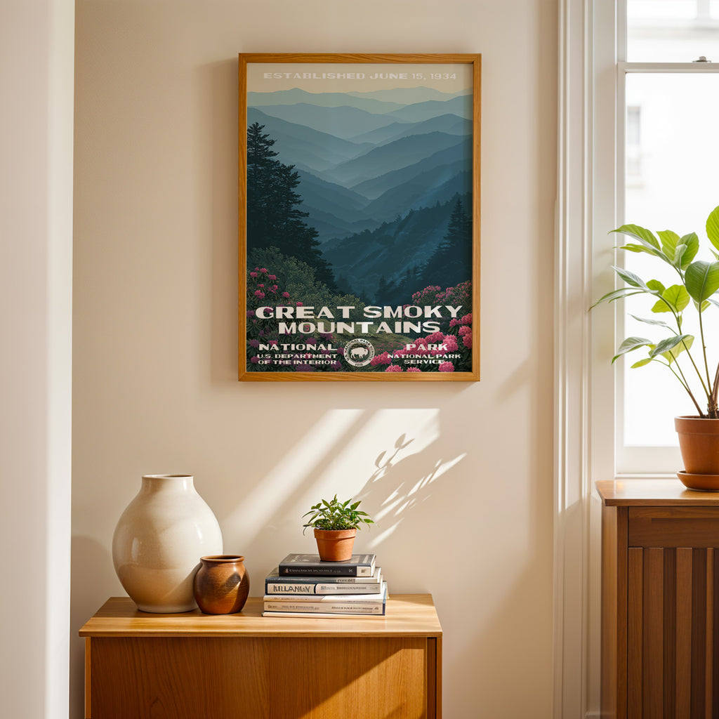 Great Smoky Mountains National Park Vintage WPA