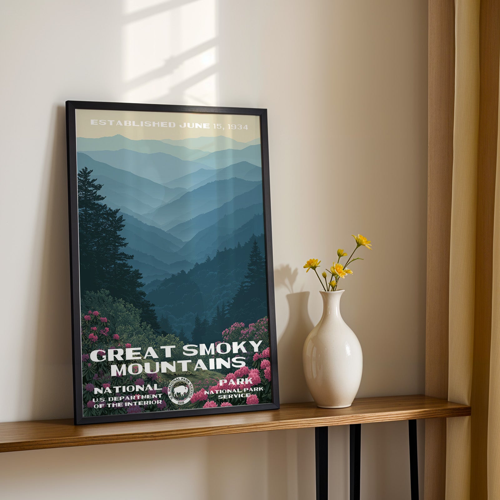 Great Smoky Mountains National Park Vintage WPA