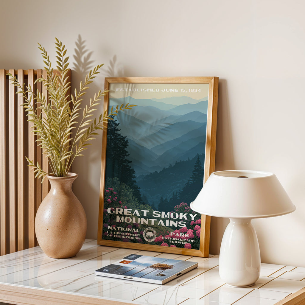 Great Smoky Mountains National Park Vintage WPA