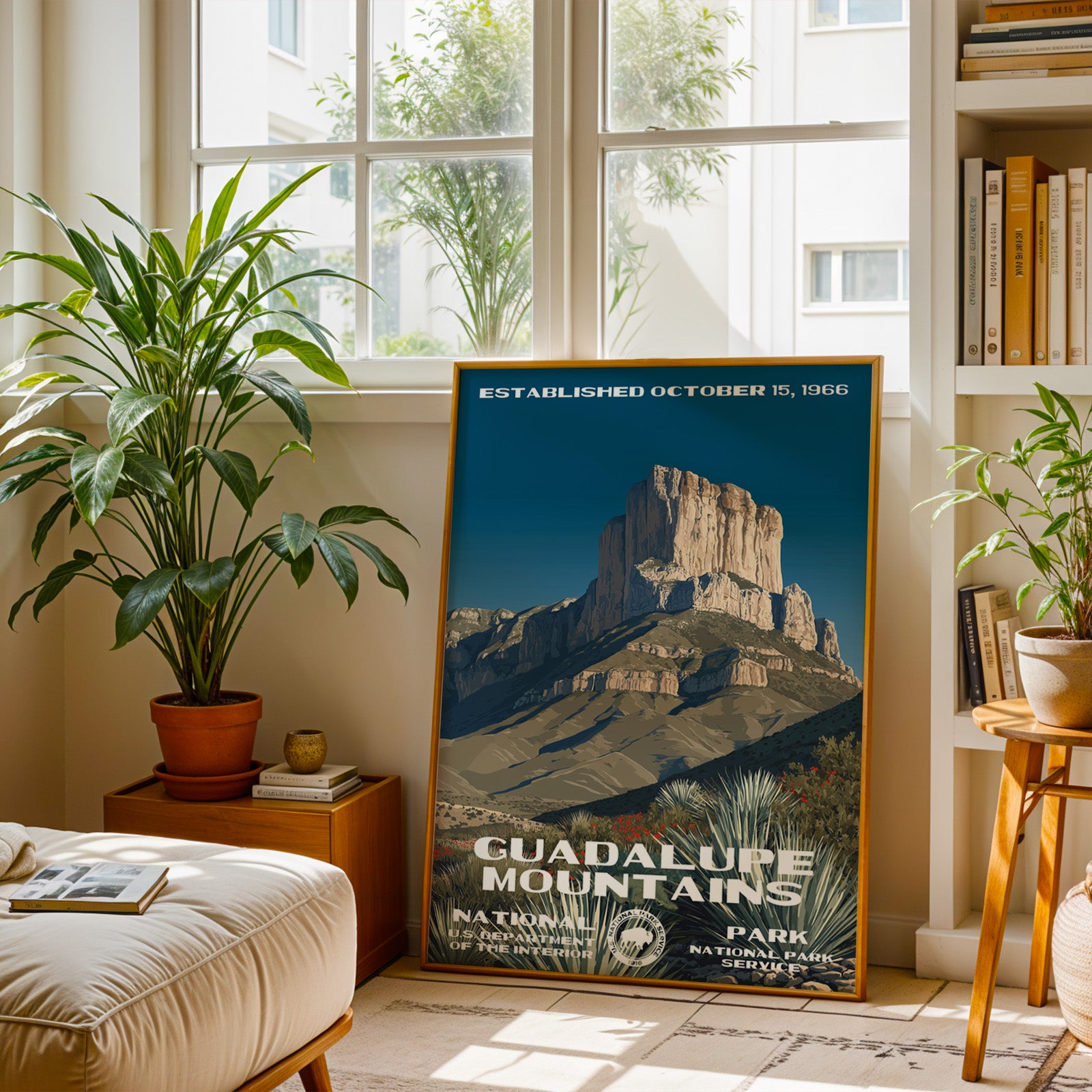 Guadalupe Mountains National Park Vintage WPA