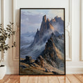 Gates of the Arctic National Park Watercolor Art