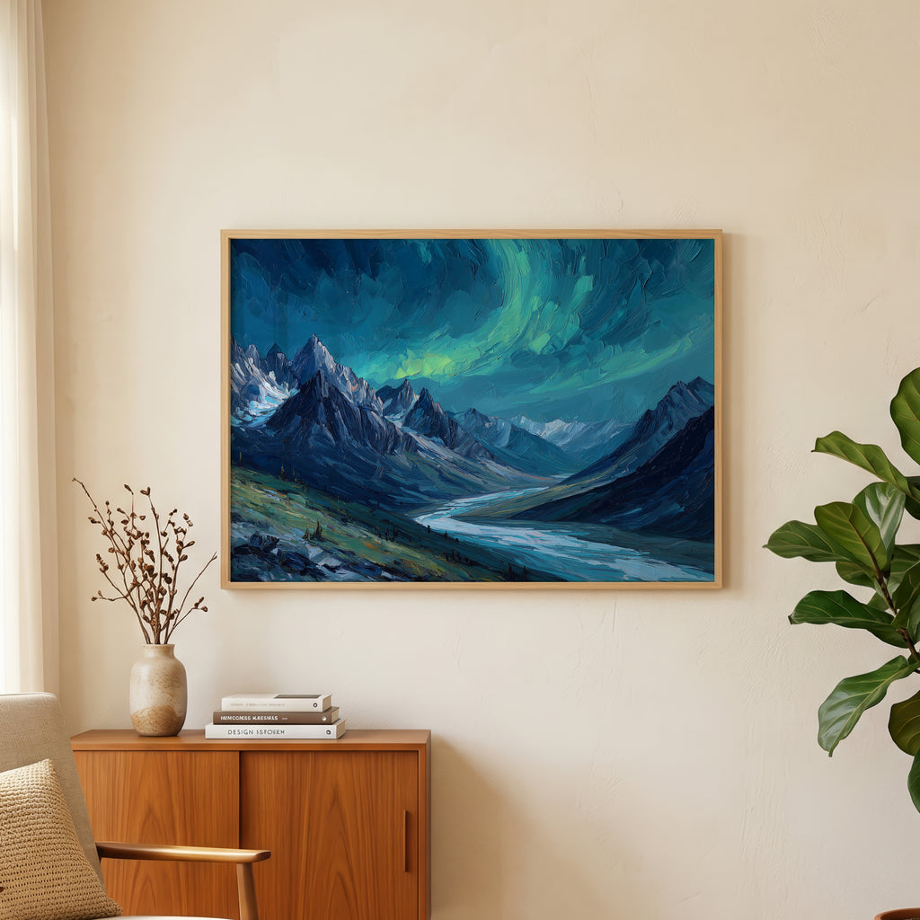 Gates of the Arctic National Park Oil Painting