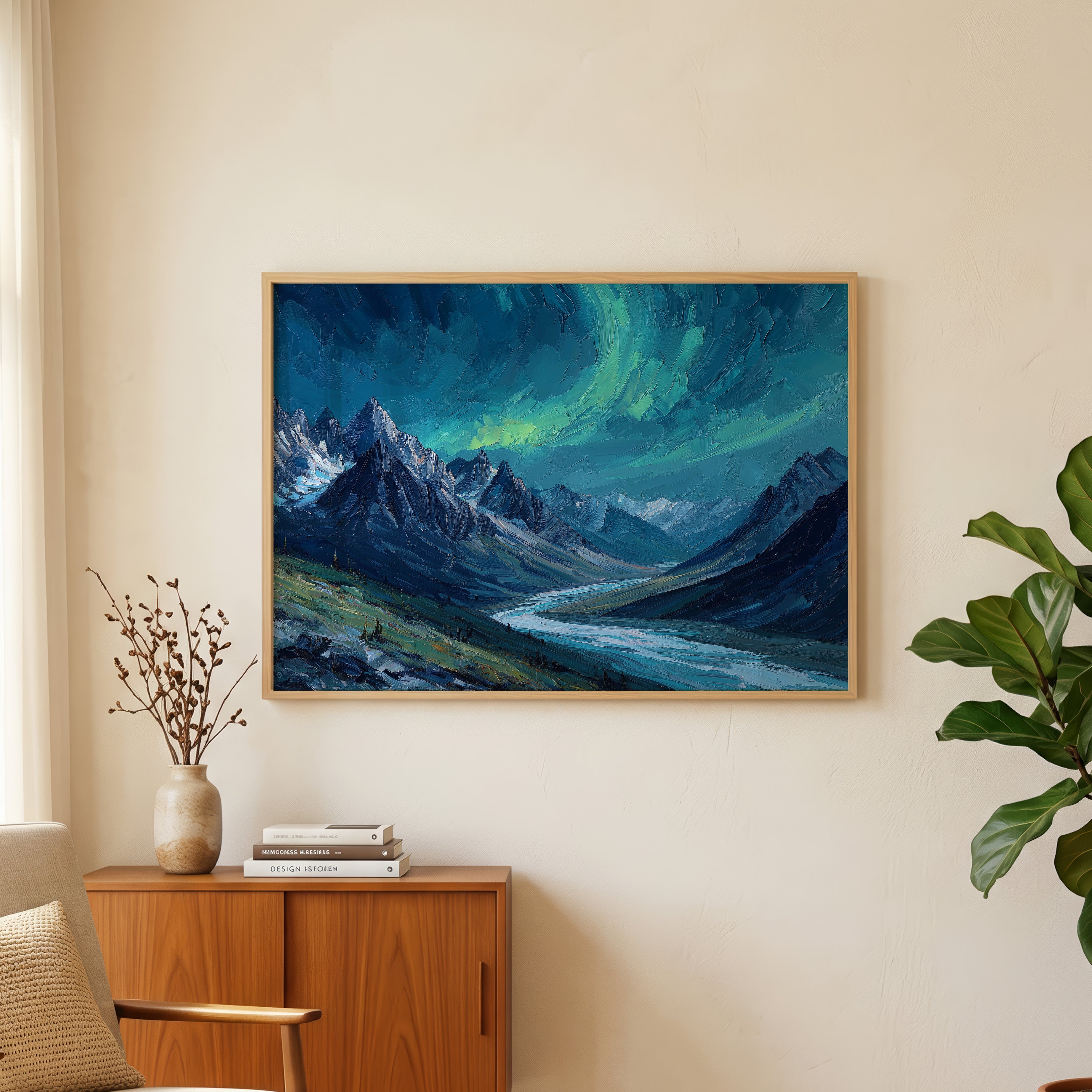 Gates of the Arctic National Park Oil Painting