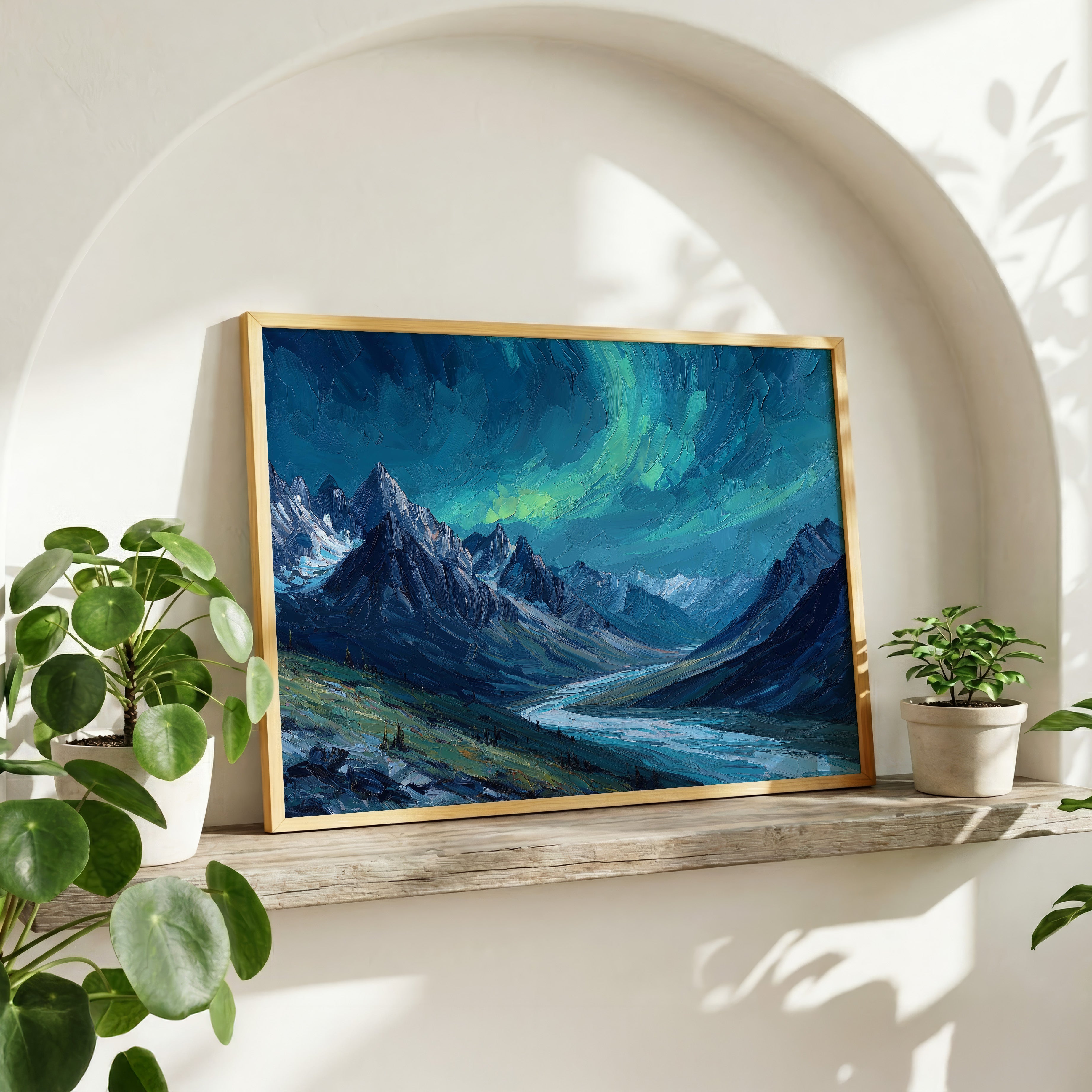 Gates of the Arctic National Park Oil Painting