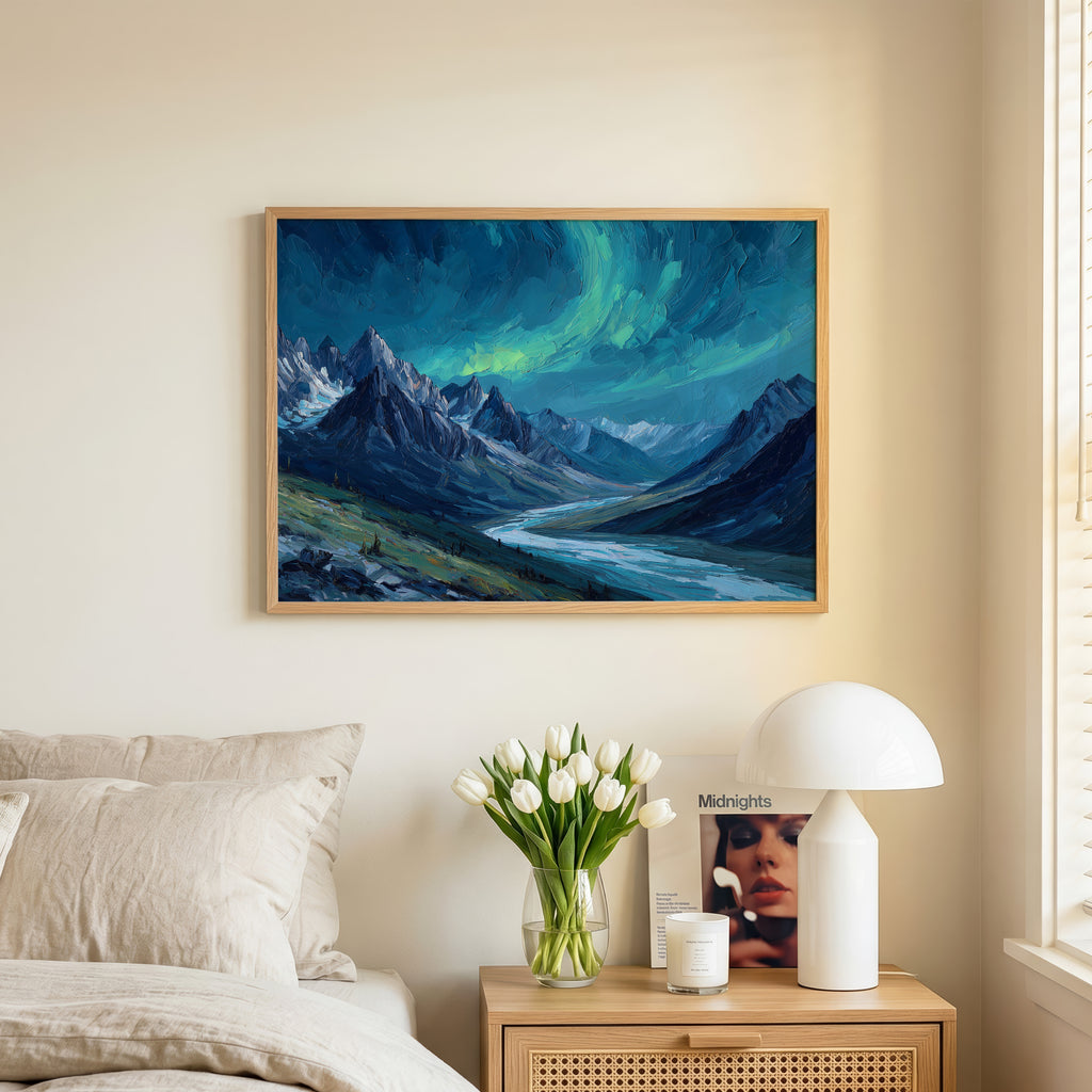 Gates of the Arctic National Park Oil Painting