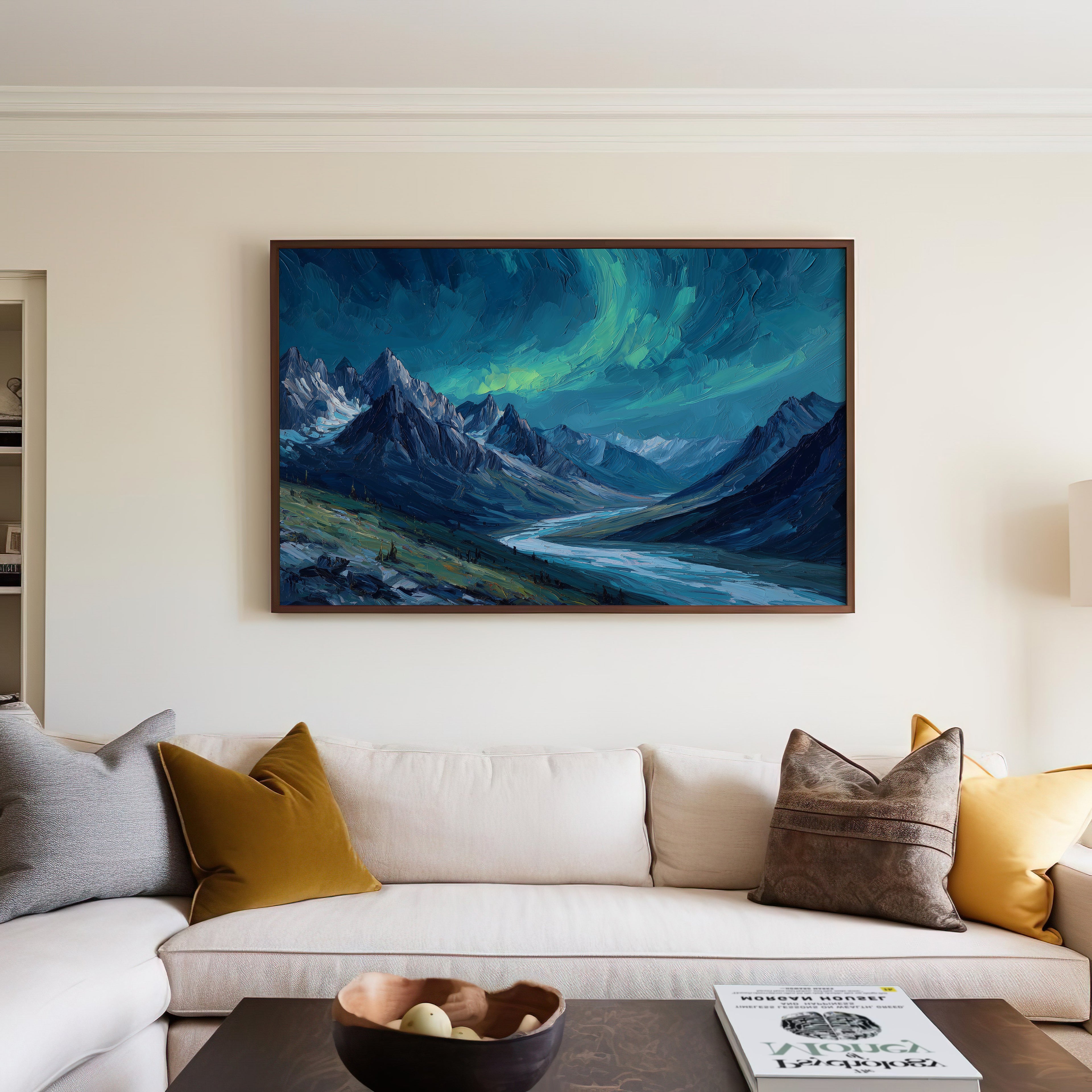 Gates of the Arctic National Park Oil Painting