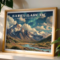 Gates of the Arctic National Park Horizontal Vintage Art