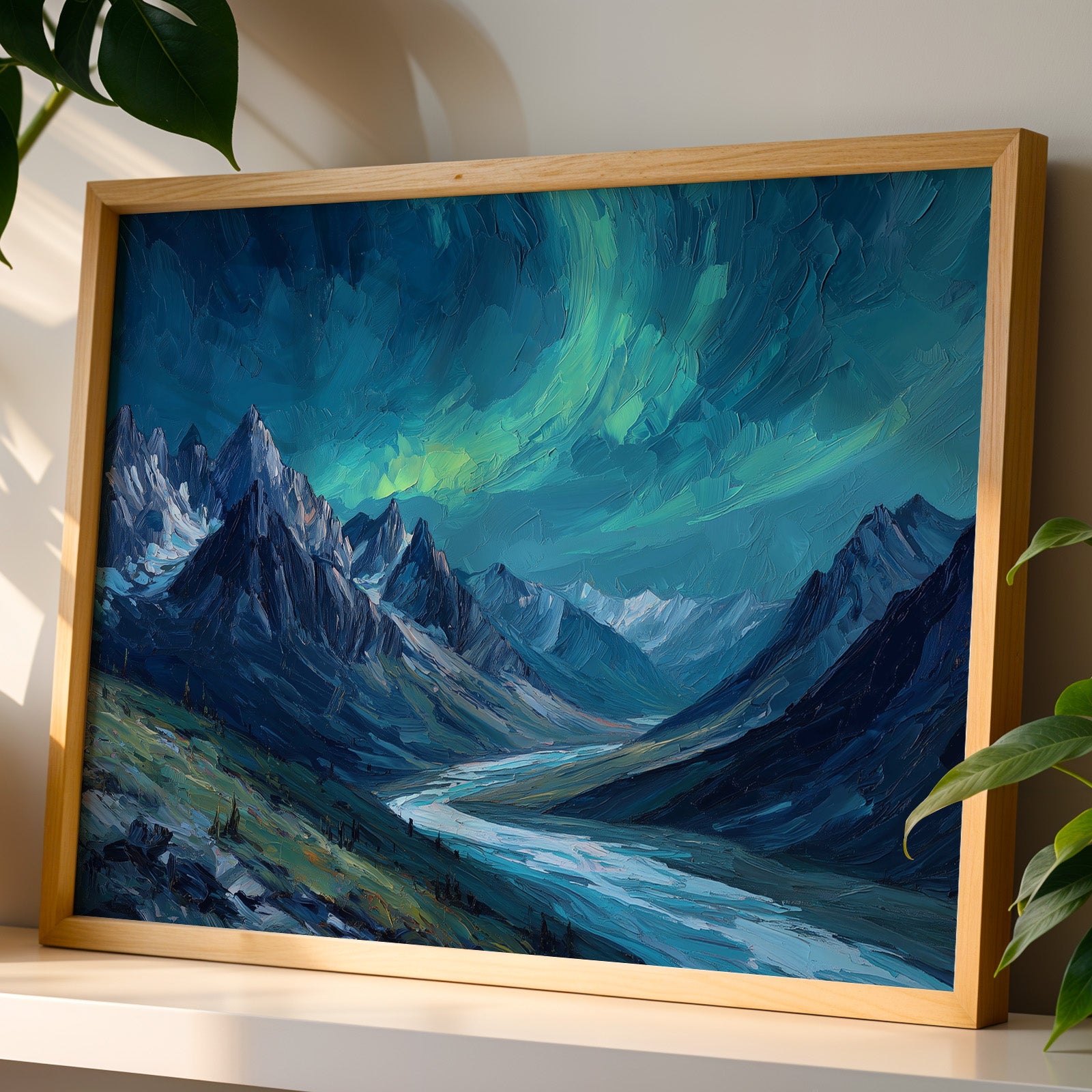 Gates of the Arctic National Park Oil Painting