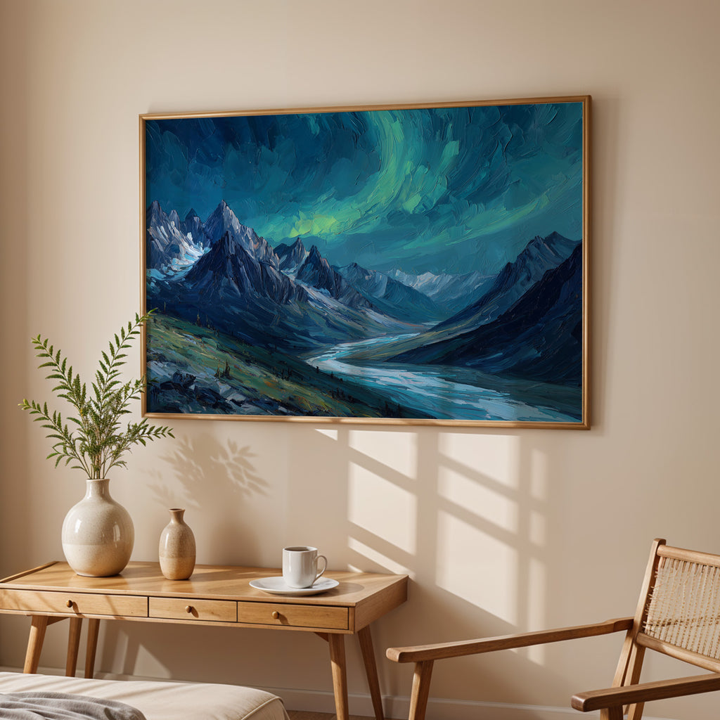 Gates of the Arctic National Park Oil Painting