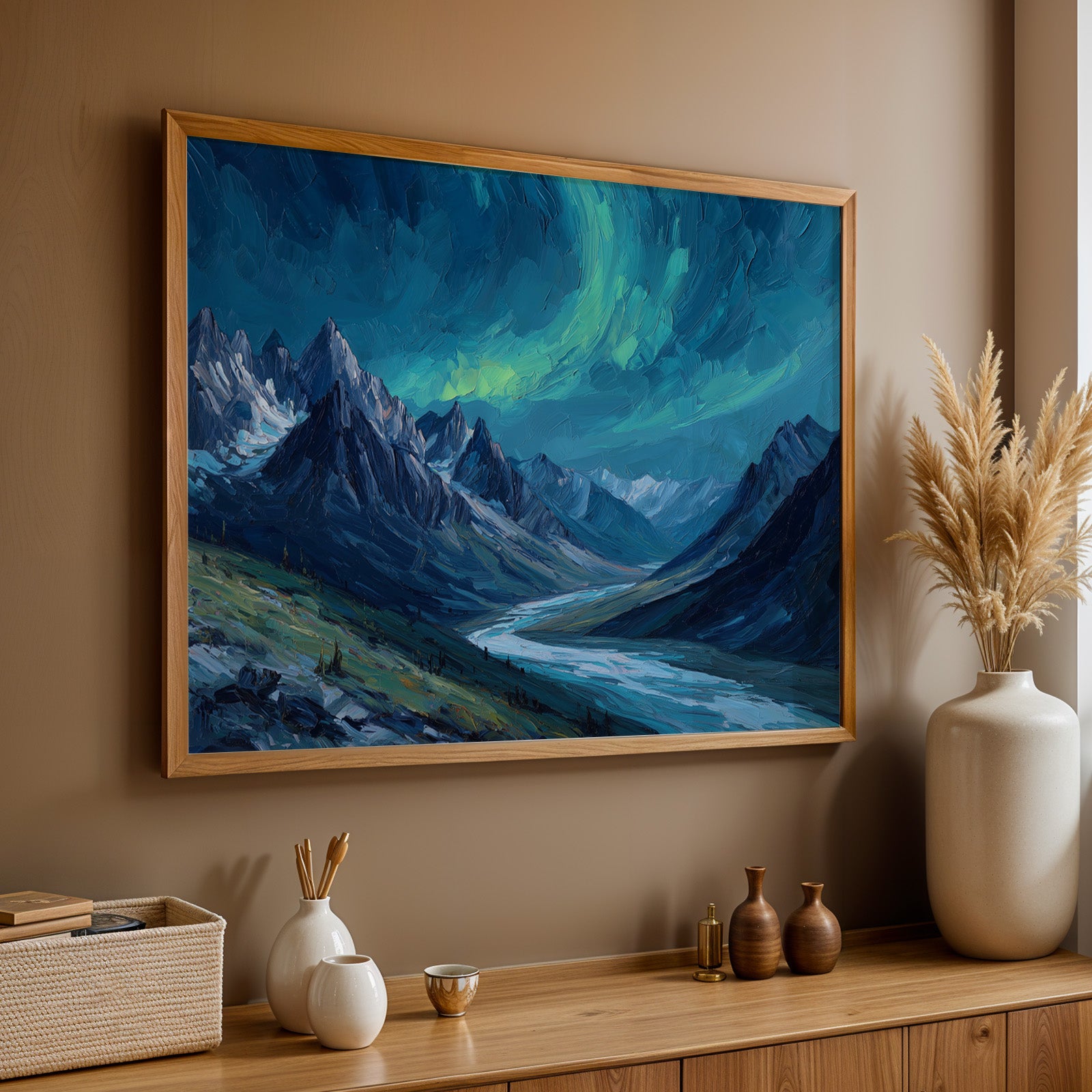 Gates of the Arctic National Park Oil Painting