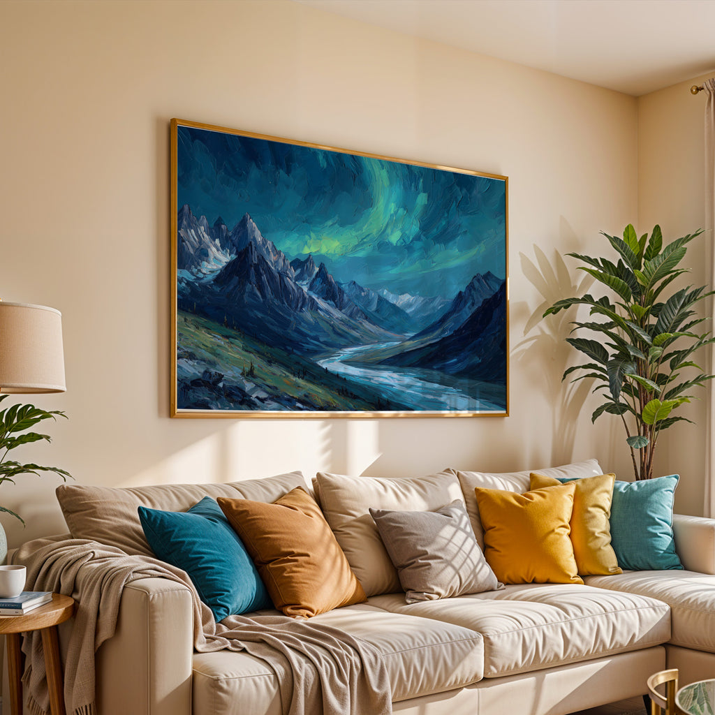 Gates of the Arctic National Park Oil Painting