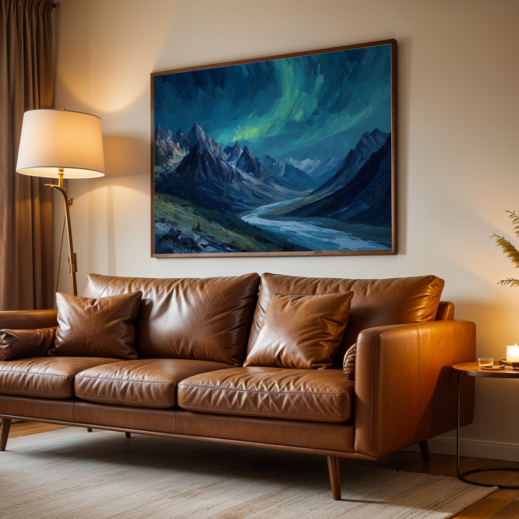Gates of the Arctic National Park Oil Painting
