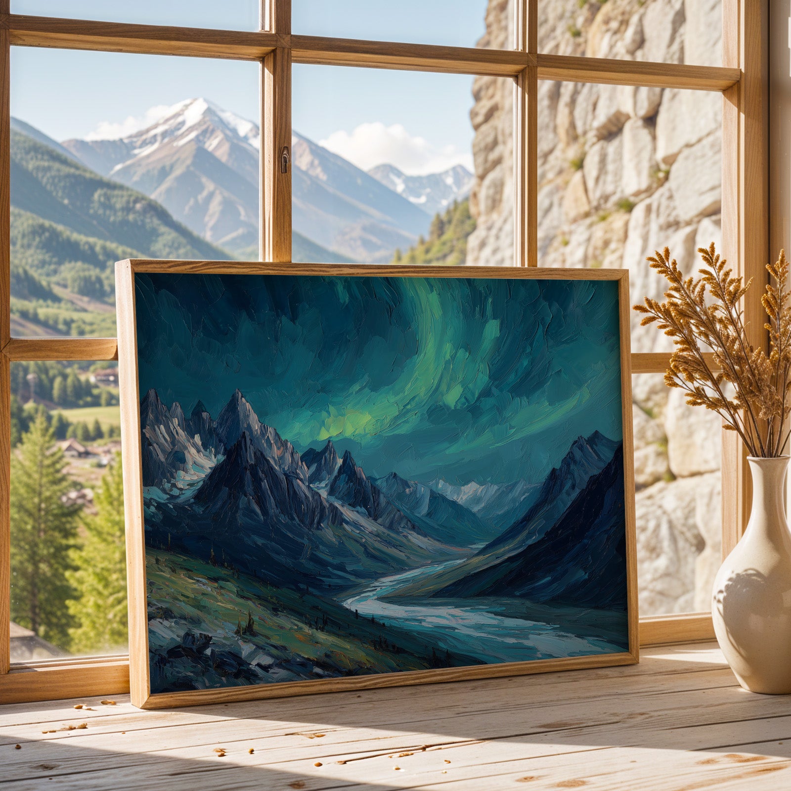 Gates of the Arctic National Park Oil Painting