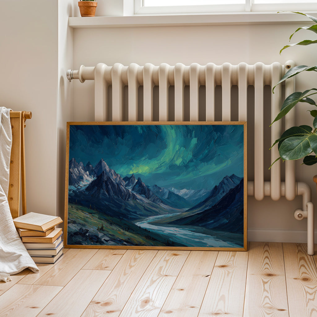 Gates of the Arctic National Park Oil Painting