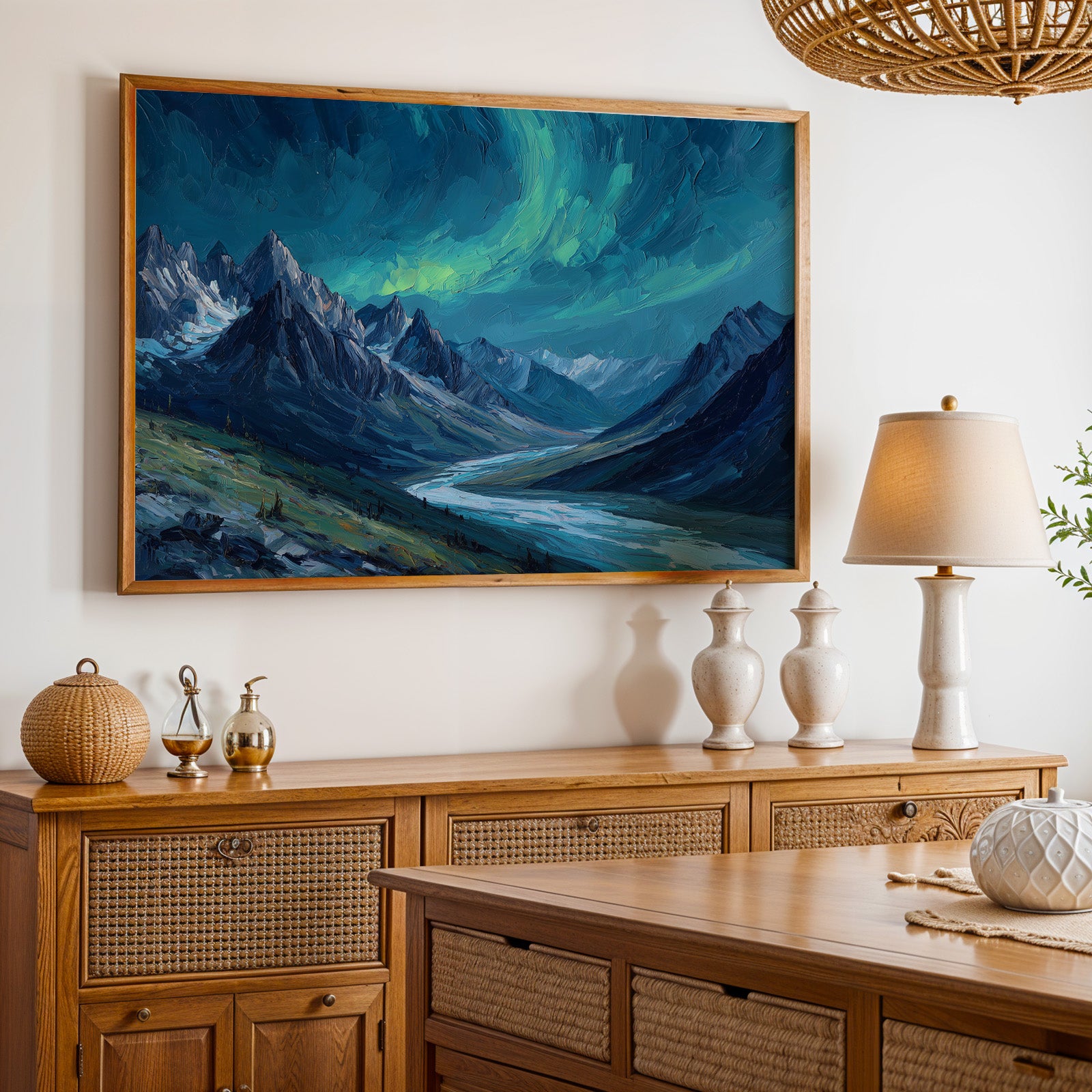 Gates of the Arctic National Park Oil Painting