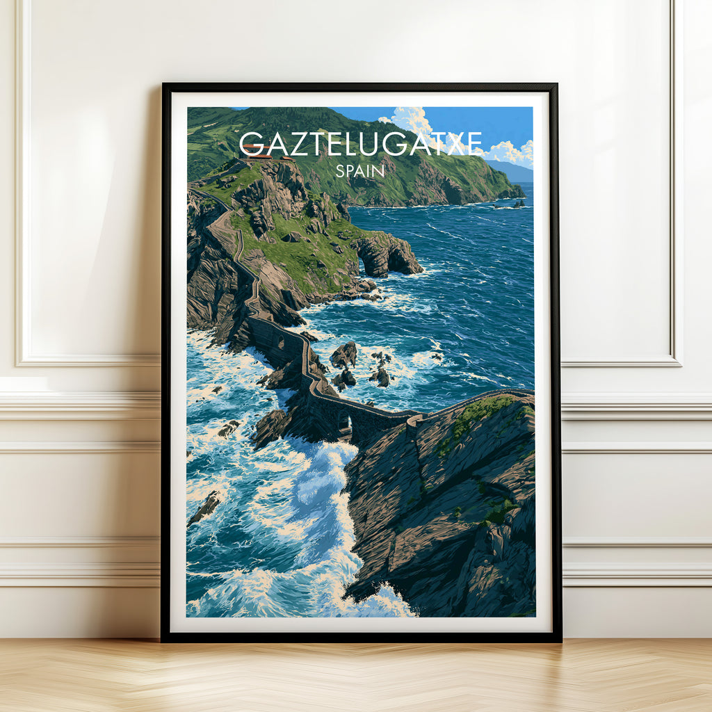 Gaztelugatxe, Spanien