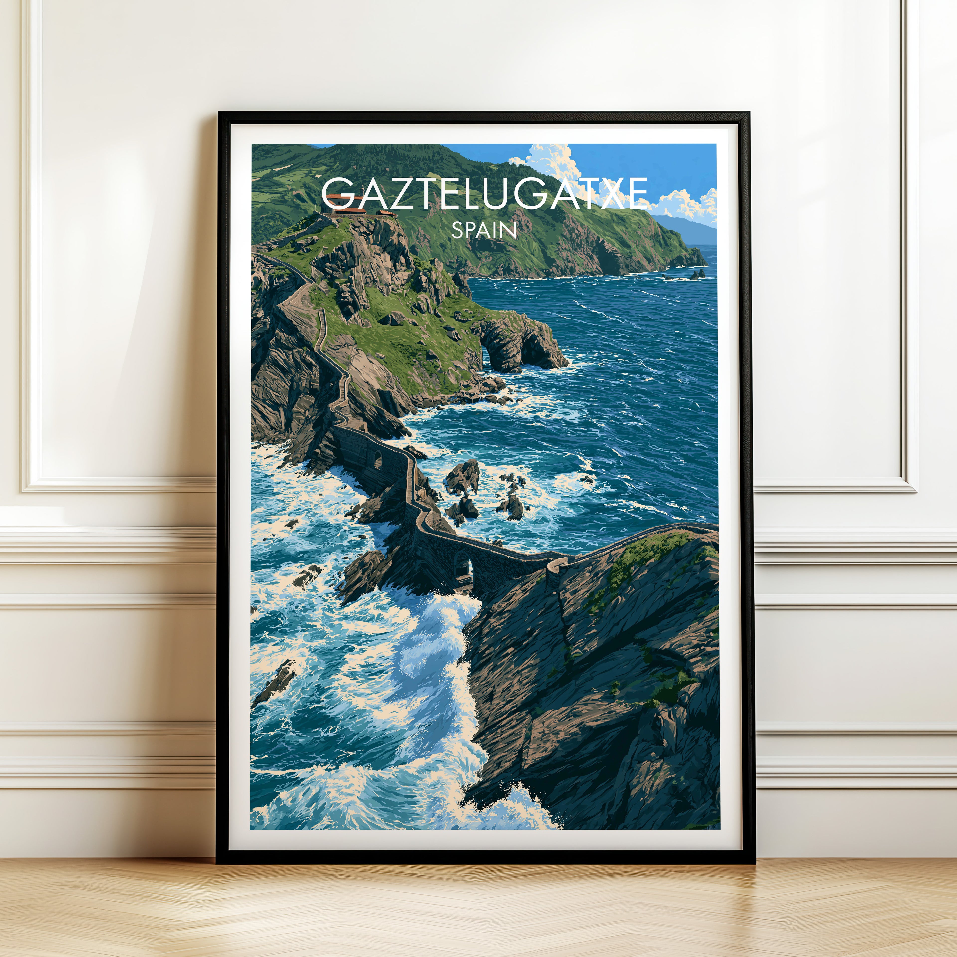 Gaztelugatxe, Spanien
