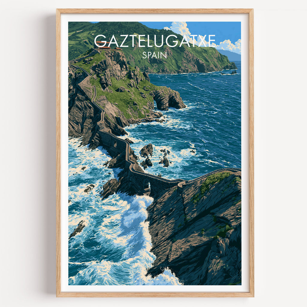 Gaztelugatxe, Spanien