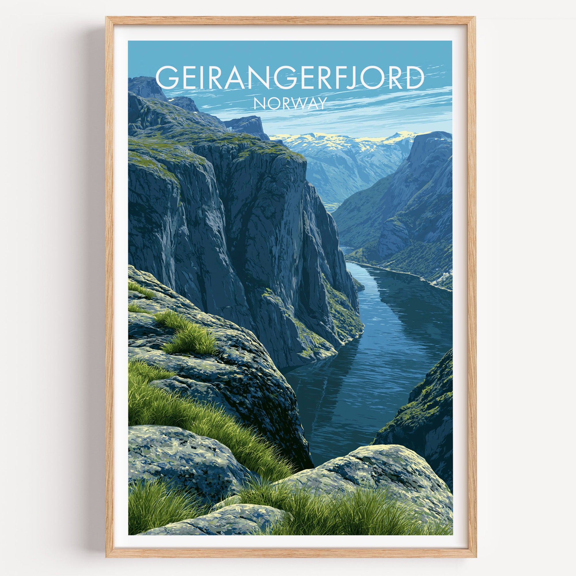 Geirangerfjord Norvège